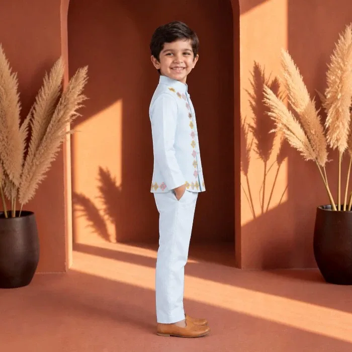 blue jodhpuri kids clothes blue jodhpuri kids clothes